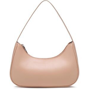 Women's Khaki Imported Fashion Mini Clutch Underarm Purse Hobo Mini Tote Bag